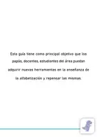Vista previa - Fichas informativas / Documentos de lectura - CUADERNILLO ALFABETIZACION FINAL - página 1