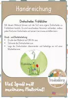 Vorschau - Mal- und Bastelvorlagen - Drehscheibe Frühblüher (Tulpe, Osterglocke, Krokus, ...) - Seite 2