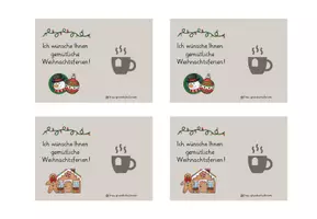 Vorschau - Anderer Materialtyp - Weihnachtsferiengrüße mit Teebeutel - Seite 2