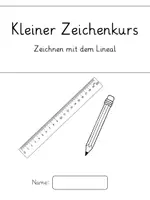 Vorschau - Arbeitsblätter - Kleiner Zeichenkurs: Zeichnen mit dem Lineal - Seite 2