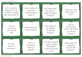 Vorschau - Fördermaterial/Inklusion - MEIN ZUHAUSE - Plauderkärtchen - Seite 2
