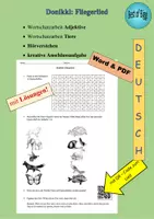 Vorschau - Arbeitsblätter - Donikkl Fliegerlied / So ein schöner Tag DaF Musik - PDF & Word - Deckblatt
