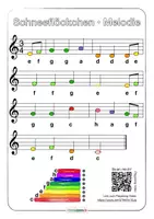 Vorschau - Aufgabenkarten - Musik Weihnachten ❄️ Schneeflöckchen Weißröckchen • Boomwhackers • QR zum Playalong Video - Seite 3