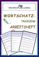 Vorschau - Arbeitsblätter - Lerntraining: Wortschatztraining - interaktiv - Deckblatt