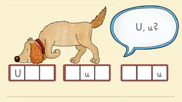 Vorschau - Interaktives Material - Wo hörst du den Laut? - U, u (interaktive PDF) - Seite 2