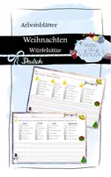 Vorschau - Arbeitsblätter - Würfelsätze - Weihnachten: 3 Ausgaben - Deckblatt