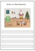 Vorschau - Arbeitsblätter - Freies-kreatives Schreiben Weihnachtsgeschichte - Seite 3