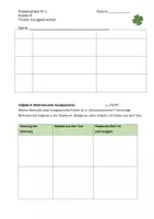 Vorschau - Klassenarbeiten - Klassenarbeit Charakterisierung und Textverständnis am Beispiel "Streuselschnecke" - Seite 2