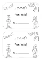 Vorschau - Arbeitsblätter - Leseheft Fasching/Karneval, Klasse 2 - Seite 2