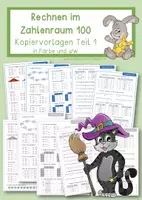 Vorschau - Arbeitsblätter - Rechnen im Zahlenraum 100 (Teil 1) - Kopiervorlagen - Deckblatt