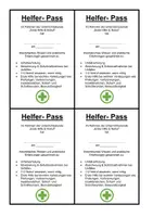 Vorschau - Präsentationen/Tafelbilder - Materialpaket Erste Hilfe - Deckblatt