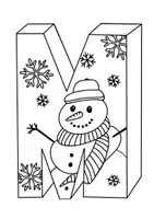 Vorschau - Mal- und Bastelvorlagen - Merry Christmas Schriftzug zum ausmalen - Seite 2