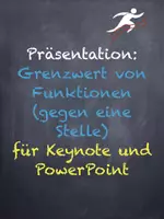 Vorschau - Präsentationen/Tafelbilder - Grenzwerte von Funktionen (2) - Deckblatt