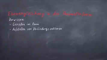 Vorschau - Präsentationen/Tafelbilder - Präsentation: Ebenengleichung in der Parameterform - Seite 2