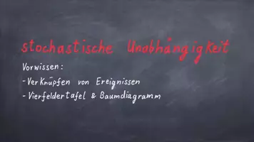 Vorschau - Präsentationen/Tafelbilder - Präsentation: stochastische Unabhängigkeit - Seite 2
