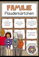 Vorschau - Aufgabenkarten - FAMILIE - Plauderkärtchen - Deckblatt