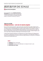 Vorschau - Arbeitsblätter - Alltagsrassismus – und wie ich damit umgehe - Deckblatt