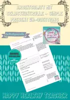 Vorschau - Arbeitsblätter - simple present wh-questions - mit Selbstkontrolle - Deckblatt