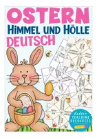 Vorschau - Mal- und Bastelvorlagen - Himmel und Hölle Ostern Deutsch - Deckblatt