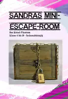 Vorschau - Spiele - Mini-Escape-Spiel für Zwischendurch "Das Rätsel-Phantom" - fachunabhängig Klasse 6 - 10 - Deckblatt