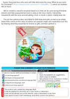 Vista previa - Unidades / Secuencias / Situaciones de Aprendizaje - What do you want for Christmas Wheel - página 1