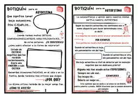 Vista previa - Hojas de trabajo - BOTIQUÍN AUTOESTIMA - Portada