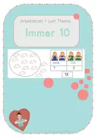 Vorschau - Arbeitsblätter - Zehner und Einer - AB I - Gebärdensprache - Deckblatt