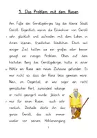 Vista previa - Hojas de trabajo - Der Riese aus dem Geröllgebirge - ein modernes Märchen als Ganzschrift mit Begleitmaterial - página 3