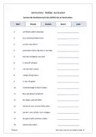 Vorschau - Arbeitsblätter - Wortschatz: Gefühle umschreiben (mit Lösung) - Deckblatt