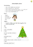 Vorschau - Arbeitsblätter - Elfchen schreiben mit Vorlage Weihnachten - SAS - differenziert - Seite 1