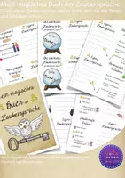 Vorschau - Spiele - Mein magisches Buch der Zaubersprüche - Deckblatt
