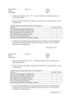 Vorschau - Arbeitsblätter - Test zur Kongruenzabbildung - Deckblatt