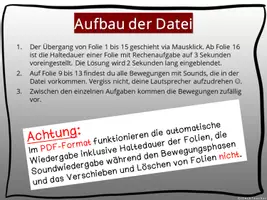 Vorschau - Stundenentwürfe - Bewegtes Kopfrechnen: Agenten - Subtraktion bis 20 - Seite 3