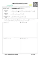 Vorschau - Arbeitsblätter - PAKET: Alle Skripte zur Differentialrechnung von Prof. Tegischer - Seite 3