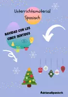 Vorschau - Arbeitsblätter - Celebremos La Navidad con los sentidos! - Deckblatt