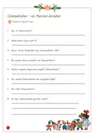 Vorschau - Arbeitsblätter - Märchenbundle- Schneewittchen & Hänsel und Gretel - Seite 3