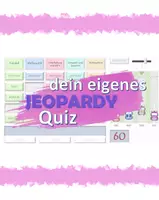 Vorschau - Spiele - Dein Jeopardy Quiz - mit eigenen Fragen (Software) - Deckblatt