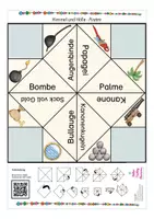 Vista previa - Manualidades / Dibujos para colorear - Piraten Spiel Deutsch Alemán, Himmel und Hölle - página 3