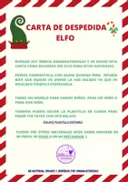 Vista previa - Hojas de trabajo - Calendario de adviento+carta adopción y despedida elfo - página 1