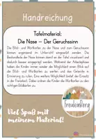 Vorschau - Präsentationen/Tafelbilder - Tafelmaterial - Die Nase - Der Geruchssinn - Seite 2