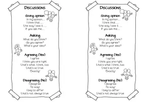 Aperçu - Feuilles d'exercices - Bookmark Discussion - Page 1