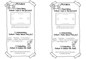 Aperçu - Feuilles d'exercices - Bookmark Pictures - Page 1