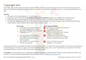 Vorschau - Bildkarten - Unser Sonnensystem-One Tree Montessori - Seite 1