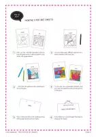 Vorschau - Mal- und Bastelvorlagen - Monthly Pop Art Sheets - Seite 3
