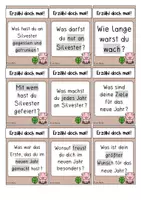 Vorschau - Aufgabenkarten - Erzählkarten (Weihnachtsferien) - Seite 3