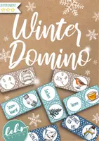 Vorschau - Spiele - Domino Winter - Lesespiel - Deckblatt