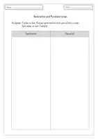 Vorschau - Arbeitsblätter - Suchaufgabe Parallele und Senkrechte Linien - Deckblatt