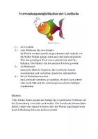 Vorschau - Arbeitsblätter - Lesen üben mit Lesefischen (Buchstaben A, M, I, O, U, T) - Seite 2