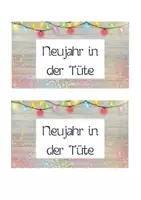Vorschau - Anderer Materialtyp - Neujahr in der Tüte (Überraschung für Groß und Klein) - Seite 1
