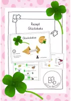 Vorschau - Poster - Rezept Glückskeks - Gesunde Ernährung - #edukiknaller2021 - Deckblatt